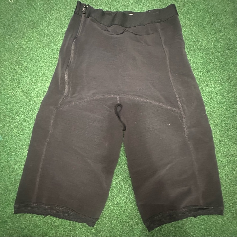 Black High-Waisted Shapewear Shorts